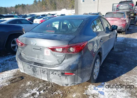 2015 Mazda Mazda3 I Sport from USA, damaged, VIN 3MZBM1U72FM232449